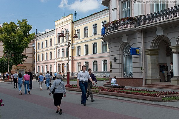 Ivano-Frankivsk. On the main pedestrian street of the city Ivano-Frankivsk Region Ukraine photos