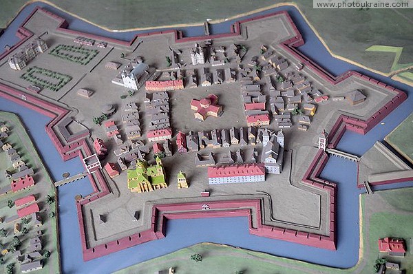 Ivano-Frankivsk. Model of the Stanislavsky fortress Ivano-Frankivsk Region Ukraine photos