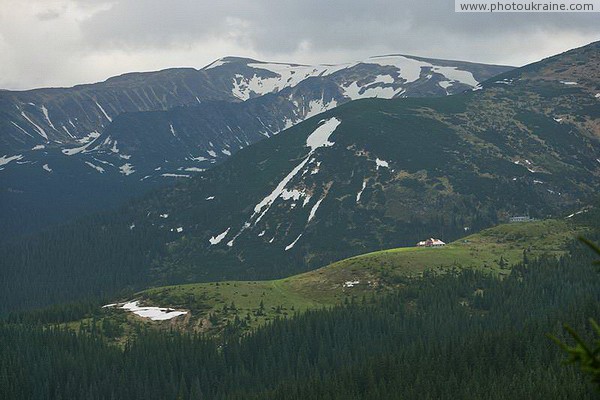 Carpathian NNP. Glacier-ridden mountains Ivano-Frankivsk Region Ukraine photos