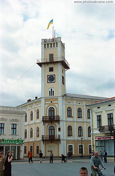 Коломыя. Городская ратуша Ивано-Франковская область Фото Украины