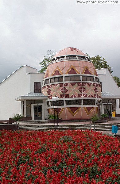 Kolomyia. Eggs in flowers Ivano-Frankivsk Region Ukraine photos