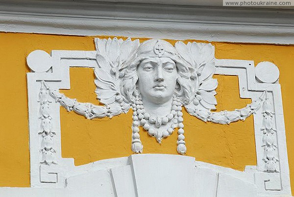 Kolomyia. Fragment of decoration of urban buildings Ivano-Frankivsk Region Ukraine photos