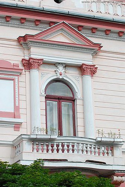 Kolomyia. Folk House (fragment) Ivano-Frankivsk Region Ukraine photos