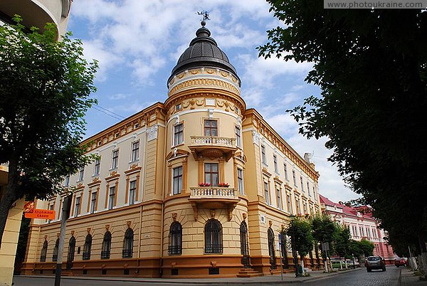 Kolomyia. Tower facade of the Museum of Hutsul and Pokut'ya Ivano-Frankivsk Region Ukraine photos