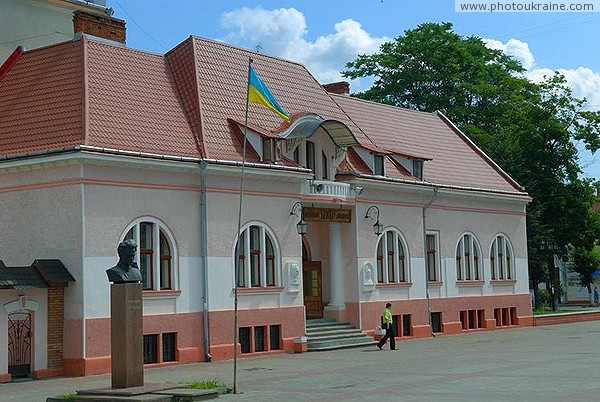 Kolomyia. The building of the Drama Theater Ivano-Frankivsk Region Ukraine photos