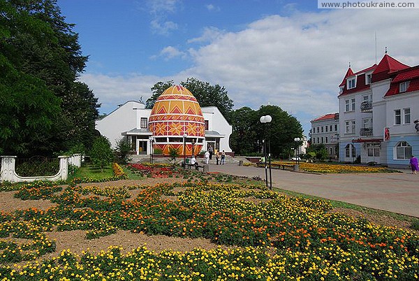 Kolomyia. Square in front of the Pysanka Museum Ivano-Frankivsk Region Ukraine photos