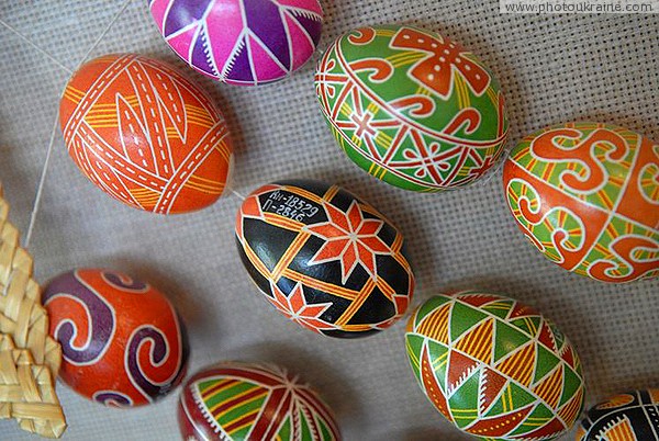 Kolomyia. Museum of Eggs - Easter eggs Ivano-Frankivsk Region Ukraine photos