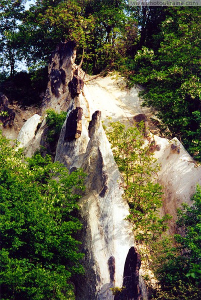 Kosiv. Geological chimeras of the Kosiv (City) Mountain Ivano-Frankivsk Region Ukraine photos