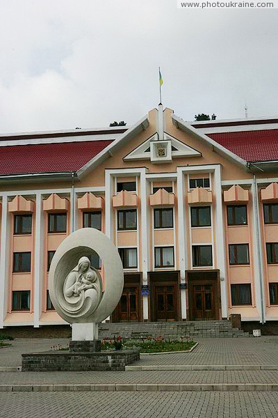 Kosiv. Building of the Kosiv District State Administration Ivano-Frankivsk Region Ukraine photos