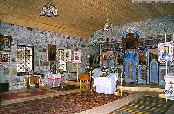 Maniavsky monastery. Interior of the Holy Cross Exaltation Church Ivano-Frankivsk Region Ukraine photos