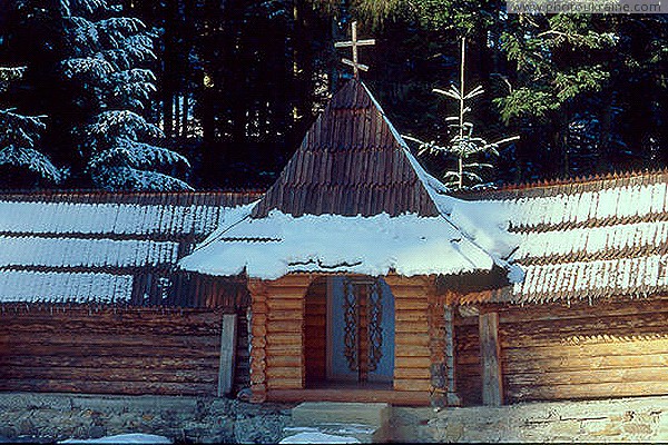 Maniavsky monastery. Fragment of the defense wall of the monastery Ivano-Frankivsk Region Ukraine photos