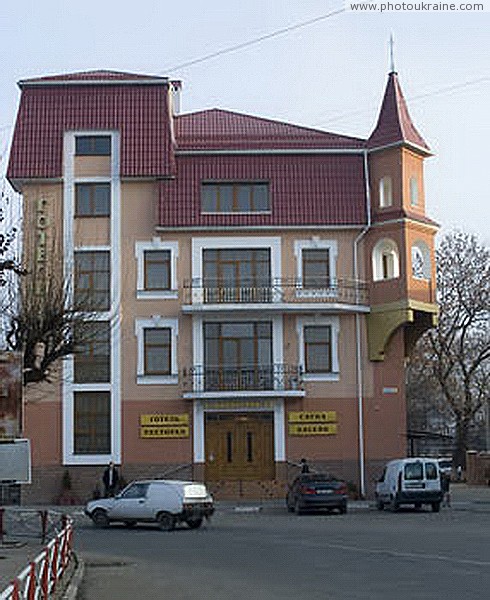 Nadvirna. Hotel building 