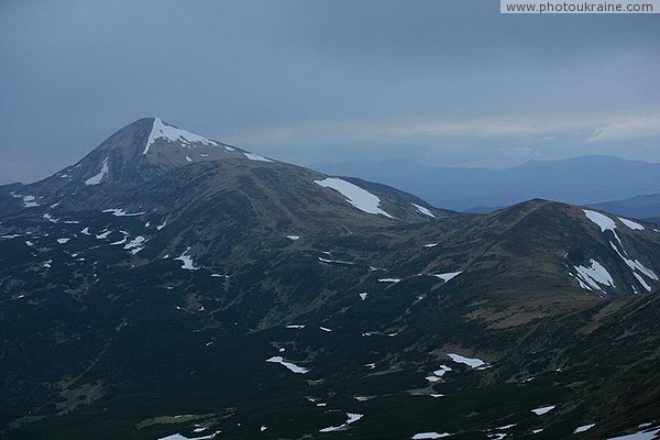 Chornohora. Motley coloring of the mountain off-season Ivano-Frankivsk Region Ukraine photos