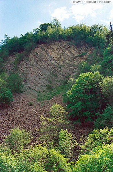 Pasichna. Paleogene sandstones and mudstones Ivano-Frankivsk Region Ukraine photos