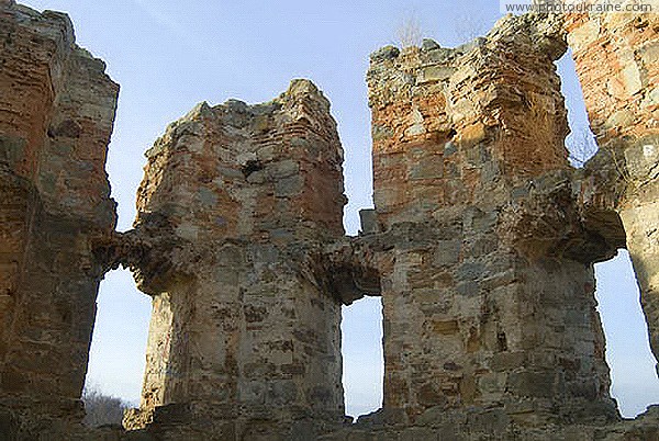 Pniv. Sad look from Pniv castle Ivano-Frankivsk Region Ukraine photos