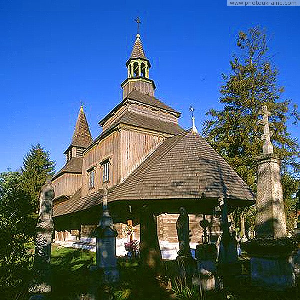 Rohatyn. East facade of the Church of the Holy Spirit Ivano-Frankivsk Region Ukraine photos