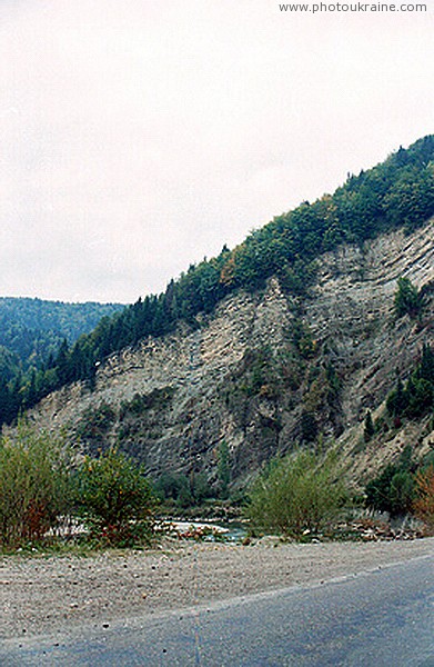 Tyudiv. Motorways to Bukovina-Pokut Carpathians Ivano-Frankivsk Region Ukraine photos