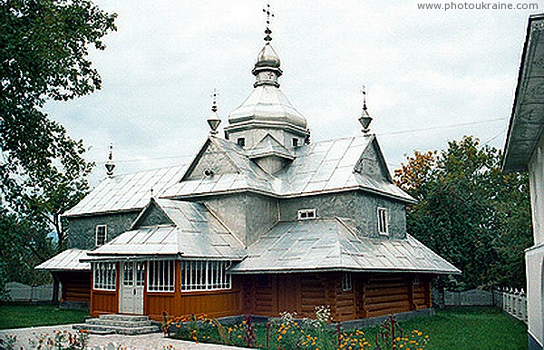 Cherganivka. The Church of the Conception of St. John the Baptist Ivano-Frankivsk Region Ukraine photos