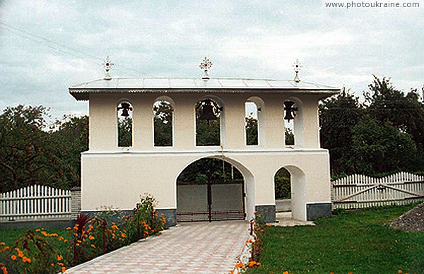 Cherganivka. Bell tower of the Church of St. John the Baptist Ivano-Frankivsk Region Ukraine photos