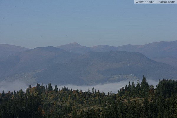 Yablunytskyi pass. The northern part of the ridge Svydovets Ivano-Frankivsk Region Ukraine photos