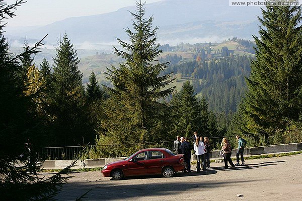 Yablunytskyi pass. Before descending from the pass Ivano-Frankivsk Region Ukraine photos