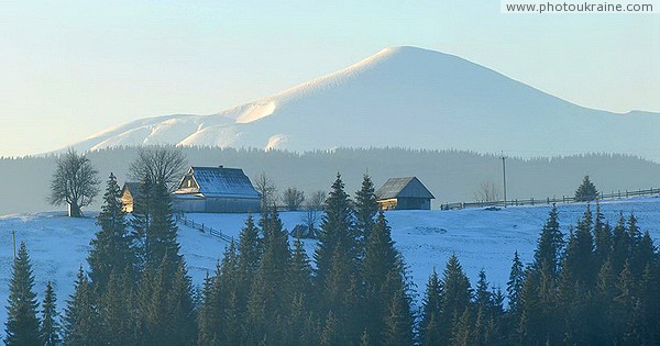 Yablunytsia. The slopes of Hoverla, buried by glaciers Ivano-Frankivsk Region Ukraine photos