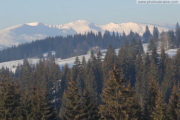 Yablunytsia. Main watershed Carpathian ridge Ivano-Frankivsk Region Ukraine photos