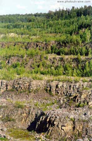  Vyrovsky granitgrube
Gebiet Rowno 