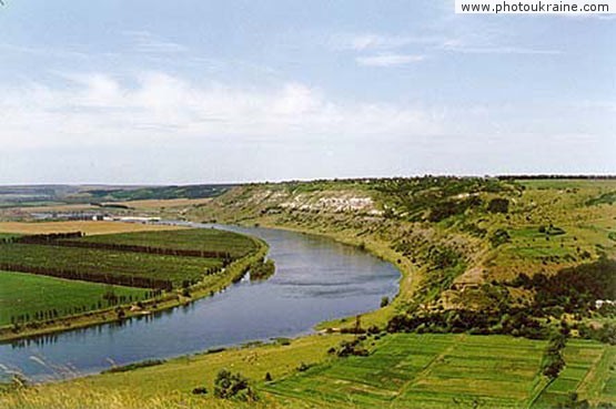 Village Nahoryany. River Dniestr valley Vinnytsia Region Ukraine photos