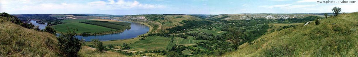  das Dorf Kremennoe. Das Tal des Flusses Dnjestr
Gebiet Winniza 