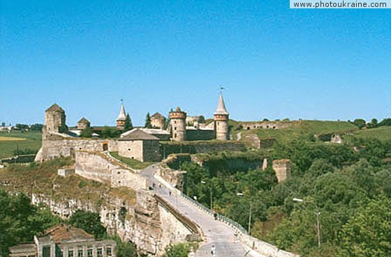  die Stadt Kamenets-Podol'sky. Die Festung
Gebiet Chmelnizk 