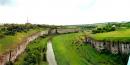 City Kamianets-Podilskyi. Canyon of Smotrych river, Khmelnytskyi Region, Panorams 