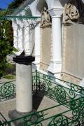 Yevpatoria. Sun clock in yard of Karaim kenasa, Autonomous Republic of Crimea, Churches 