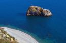 Rock of Holy Phenomenon on Fiolent cape, Autonomous Republic of Crimea, Geological sightseeing 