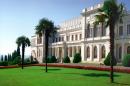 Livadiya. Large (White) Palace, Autonomous Republic of Crimea, Country Estates 