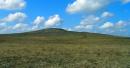 Hill of mud volcano Dzhau-Tepe, Autonomous Republic of Crimea, Geological sightseeing 