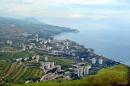 Partenit from slope of Ayudag, Autonomous Republic of Crimea, Towns 