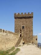 Sudak. Great tower of Consular Castle, Autonomous Republic of Crimea, Fortesses & Castles 