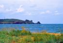 Cape Zyuk in Azov Sea, Autonomous Republic of Crimea, Geological sightseeing 