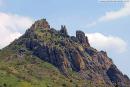 Karadag Nature Reserve. Ridge Karagach, Autonomous Republic of Crimea, Natural Reserves 