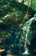 Crimean Reserve. Waterfall in upper river Uzen-Bash, Autonomous Republic of Crimea, Natural Reserves 