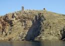 Balaklava. Mount Kastron with remnants of fortress Chembalo, Sevastopol City, Fortesses & Castles 