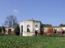 Andrushivka. Ruins of palace park facade Tyshkevich, Vinnytsia Region, Country Estates 