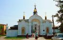 Brailiv. Grand gate of Holy Trinity monastery, Vinnytsia Region, Monasteries 