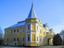 Verhivka. Octagonal tower of palace, Vinnytsia Region, Country Estates 
