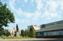 Nemyriv. Central town square, Vinnytsia Region, Cities 