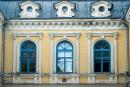 Spychyntsi. Detail of front facade of palace Tyshkevich, Vinnytsia Region, Country Estates 