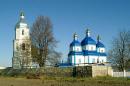 Pechera. Church of Nativity of Virgin and bell tower, Vinnytsia Region, Churches 