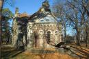 Pechera. Rear facade of Potocki mausoleum, Vinnytsia Region, Country Estates 