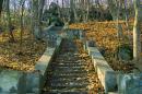 Pechera. Stairway estate park Potocki, Vinnytsia Region, Country Estates 
